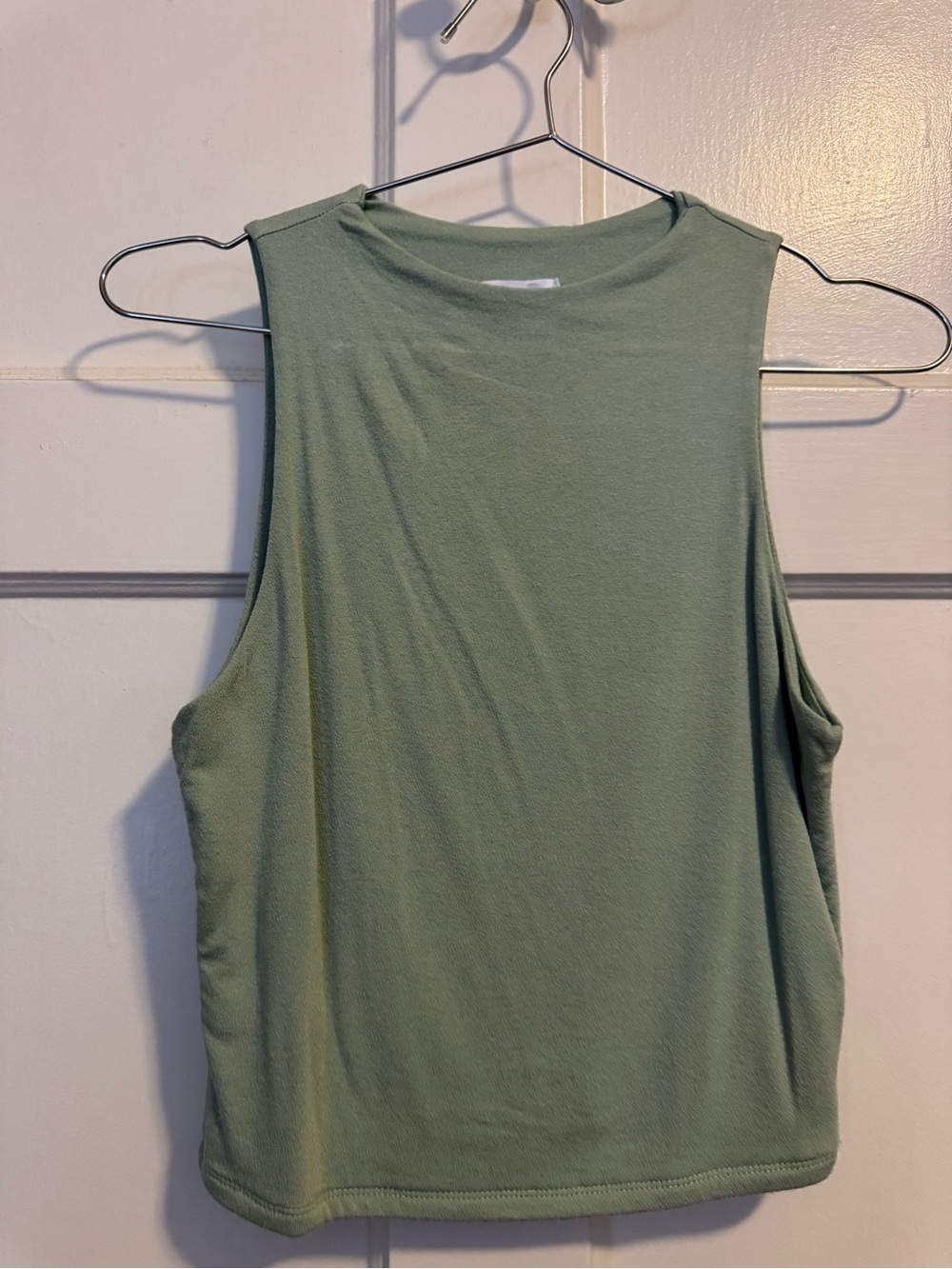 Simple Sage Green Tank Top